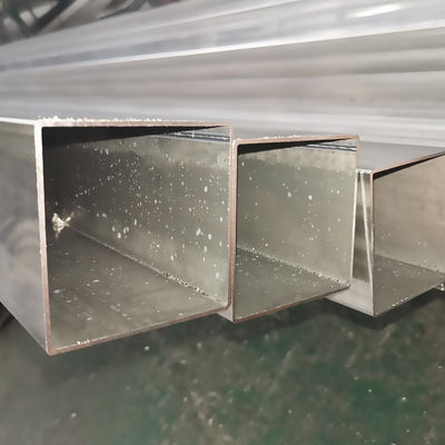 SUS 201 AISI 304 TP 316 الصف الحجم الكبير Inxo ثقيل الحائط أنبوب 120mmx120mm الفولاذ المقاوم للصدأ