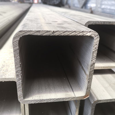 SUS 201 AISI 304 TP 316 الصف الحجم الكبير Inxo ثقيل الحائط أنبوب 120mmx120mm الفولاذ المقاوم للصدأ