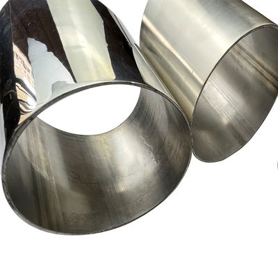 مقاومة درجات الحرارة العالية 159mm أنبوب غير المقاوم للصدأ المطاوئ AISI201 304 316 قطر كبير دائري من الفولاذ المقاوم للصدأ أنبوب سميك الحائط
