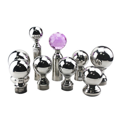 Stainless Steel Railing Ball Finial & Decorative Handrail Post Cap | 201 304 316