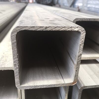 SUS 201 AISI 304 TP 316 الصف الحجم الكبير Inxo ثقيل الحائط أنبوب 120mmx120mm الفولاذ المقاوم للصدأ