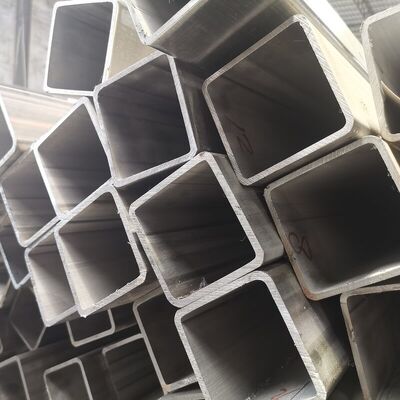 تكلفة أقل 201 304 316 الدرجة الأنبوب غير المقاوم للصدأ مربع مرآة بقع انتهى 200mmx200mm حجم كبير أنابيب الفولاذ المقاوم للصدأ