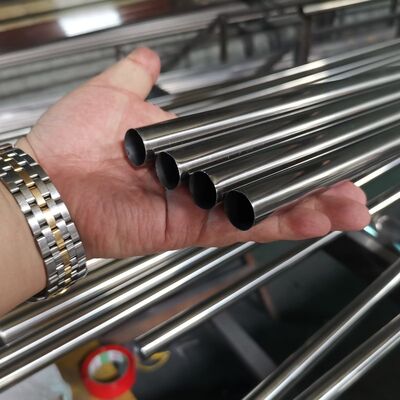 0.4mm-2.0mm سمك 3/4'' الأنبوب المستدير من الفولاذ المقاوم للصدأ 201 304 316 الدرجة 19.1mm المرآة ساتين النهاية أنبوب الفولاذ المقاوم للصدأ