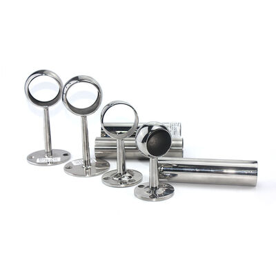 201/304/316 Stainless Steel Round Tube Holder & Support Bracket for Railing Systems