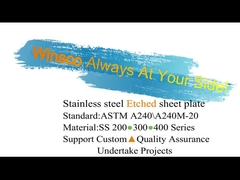 Winsco Metal SS 20134316 مرآة النقش الانتهاء من ألواح الفولاذ المقاوم للصدأ المدرفلة على البارد