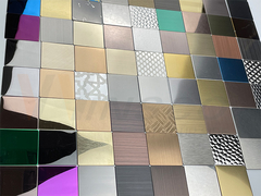 صفيحة زخرفية من الفولاذ المقاوم للصدأ