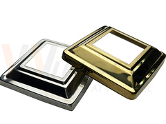 غطاء قاعدة رصيف الشرفة من الفولاذ المقاوم للصدأ